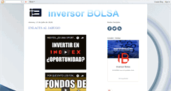 Desktop Screenshot of inversorbolsa.com
